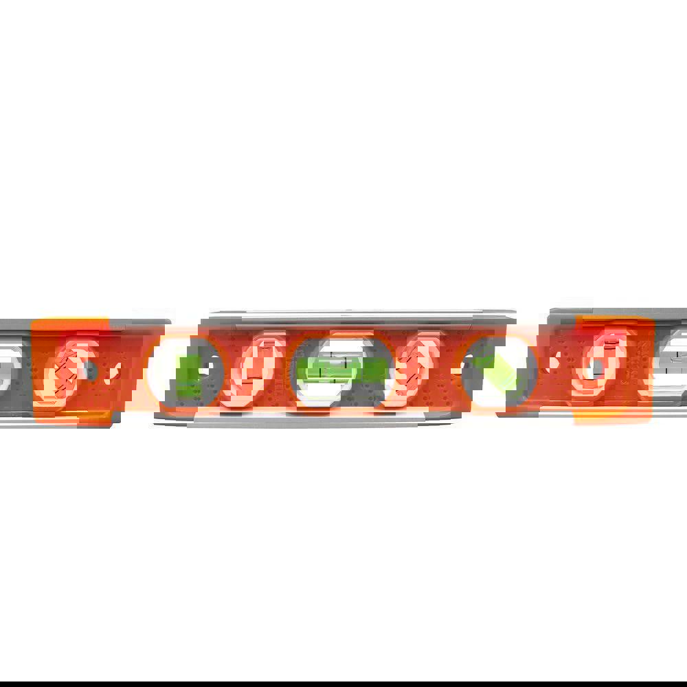 Box Beam, I-Beam & Torpedo Levels; Level Type: Torpedo ; Length (Inch): 9 ; Magnetic: Yes ; Body Material: Plastic ; Top Read: Yes ; Vial Types: (1) 45-Degree; (1) 90-Degree; (1) Level